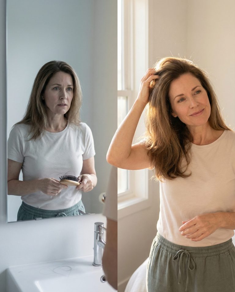 Haarausfall stoppen, kräftigeres Haar