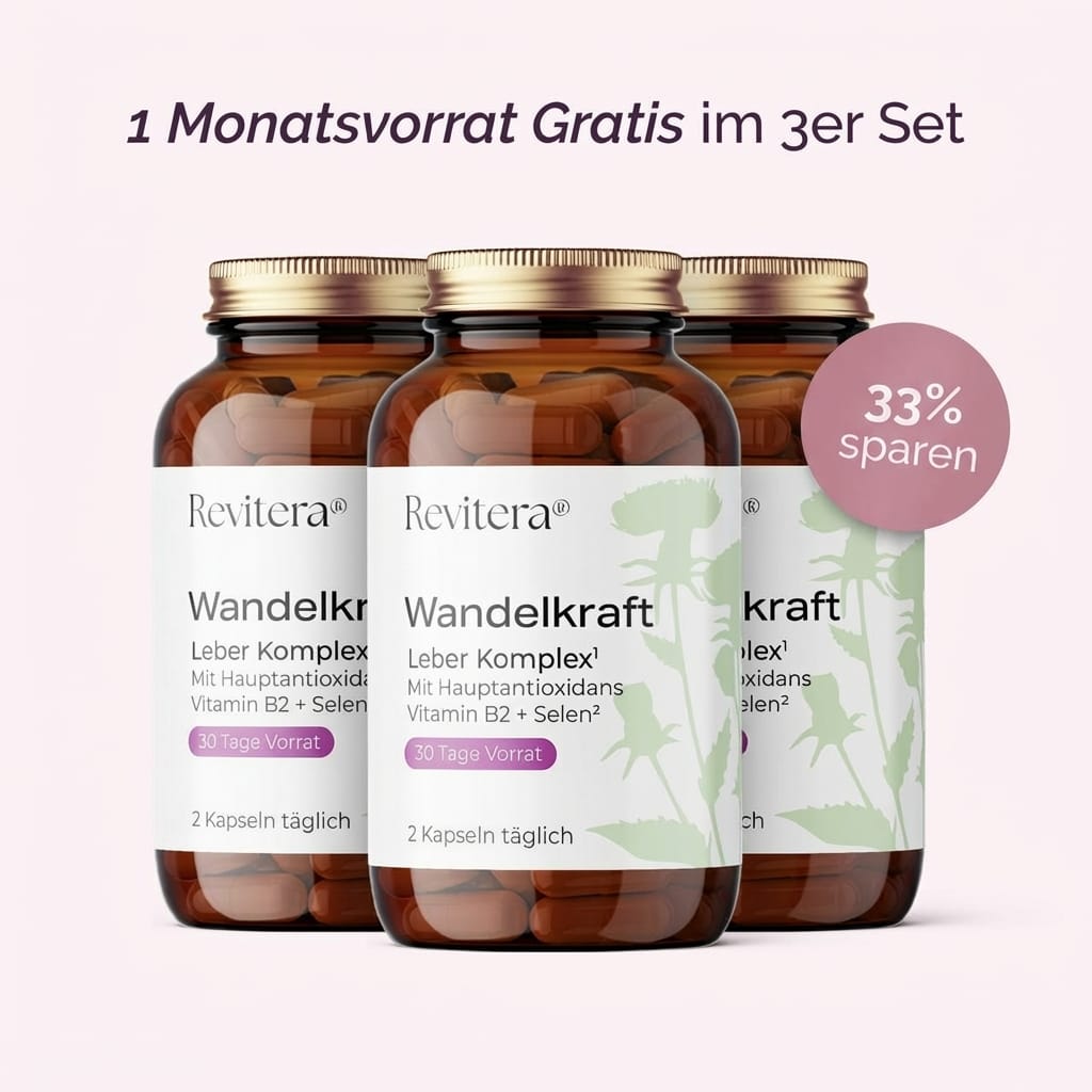 Wandelkraft 3er-Vorrat - drei Glaeser fuer den vollen Anwendungs-Zeitraum